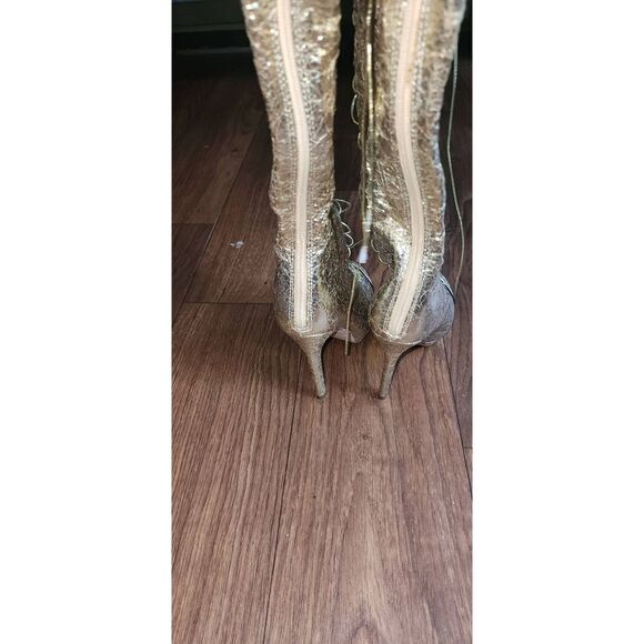 Jubilee Thigh High Boots - Picture 3 of 7